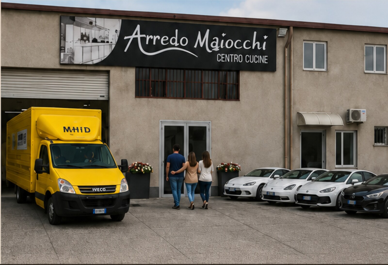 Showroom MHID di cucine e arredamento a Motta Vigana vicino a Lodi